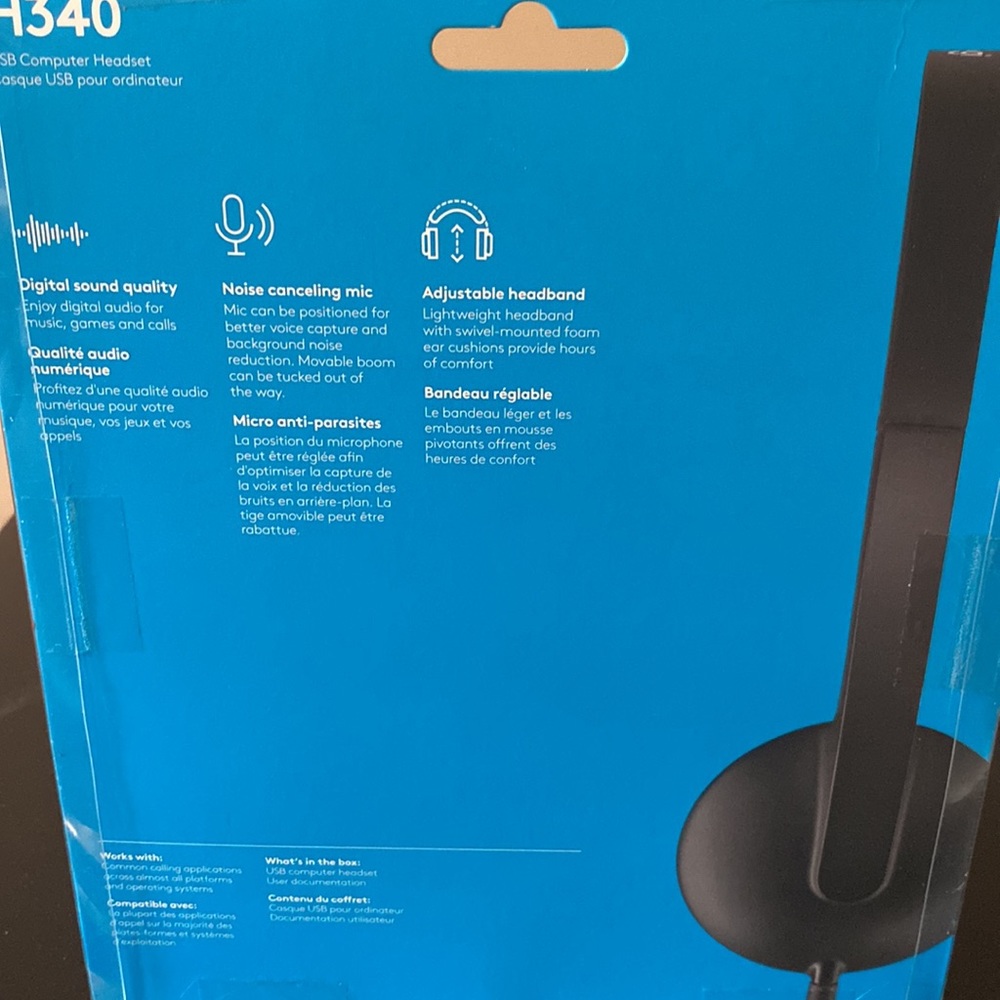 Logitech H340 USB Computer Headset - Picture 5 of 5